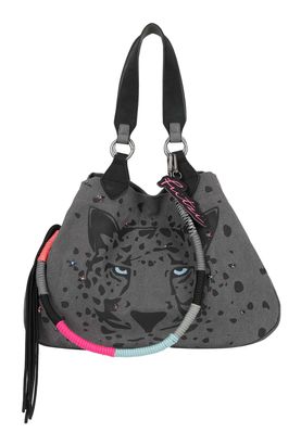 Fritzi aus Preußen Izzy Medium Limited Canvas Shopper Panther Spotty