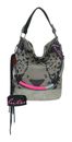 Fritzi aus Preußen Izzy07 Olga Limited Canvas Hobo Bag Panther Spotty