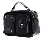 SEIDENFELT MANUFAKTUR Little Case Croco Print Black SEIDENFELT MANUFAKTUR Little Case Croco Print Black