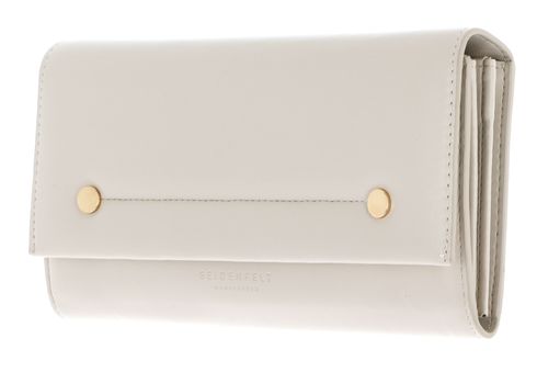 SEIDENFELT MANUFAKTUR Laya Wallet Oat Milk / Gold