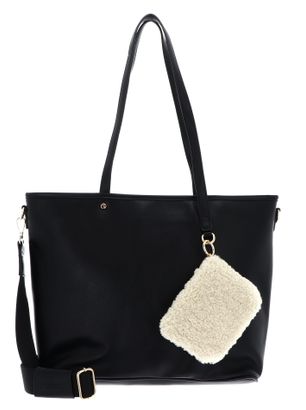 SEIDENFELT MANUFAKTUR Lemvig Shopper Black / Gold