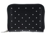 SEIDENFELT MANUFAKTUR Ylva Little Rivet Wallet Black With Tiny Rivets SEIDENFELT MANUFAKTUR Ylva Little Rivet Wallet Black With Tiny Rivets
