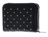SEIDENFELT MANUFAKTUR Ylva Little Rivet Wallet Black With Tiny Rivets SEIDENFELT MANUFAKTUR Ylva Little Rivet Wallet Black With Tiny Rivets