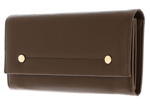 SEIDENFELT MANUFAKTUR Laya Wallet Olive / Gold