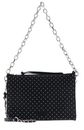 SEIDENFELT MANUFAKTUR Jomala Shoulderbag Black With Tiny Rivets SEIDENFELT MANUFAKTUR Jomala Shoulderbag Black With Tiny Rivets