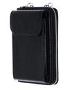 SEIDENFELT MANUFAKTUR Calla Phone Wallet Glossy Black SEIDENFELT MANUFAKTUR Calla Phone Wallet Glossy Black