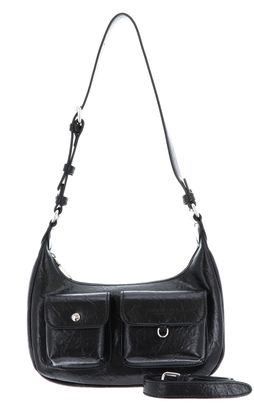 SEIDENFELT MANUFAKTUR Liinaja Shoulderbag Glossy Black