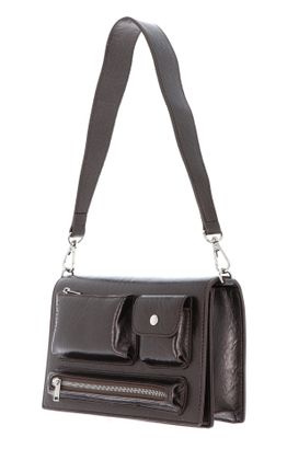 バッグ・カバンその他 [ LEATHERY ] Multi Pocket Suede Shoulder MUSINSA公式 | LEATHERY Multi-pocket suede shoulder bag [BLACK]