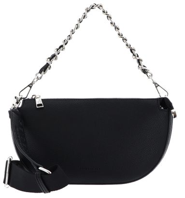 SEIDENFELT MANUFAKTUR Bjuv Halfmoon Bag Black