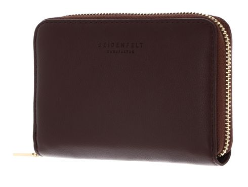 SEIDENFELT MANUFAKTUR Ebba Wallet Oxblood / Gold