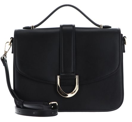 SEIDENFELT MANUFAKTUR Nellim Handbag Black / Gold