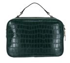 SEIDENFELT MANUFAKTUR Little Case Croco Print Emerald / Gold