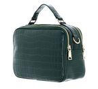 SEIDENFELT MANUFAKTUR Little Case Croco Print Emerald / Gold