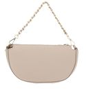 SEIDENFELT MANUFAKTUR Bjuv Halfmoon Bag Oat Milk / Gold SEIDENFELT MANUFAKTUR Bjuv Halfmoon Bag Oat Milk / Gold