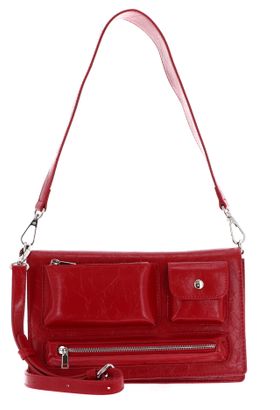 SEIDENFELT MANUFAKTUR Liinaja Multi Pocket Bag Glossy Red