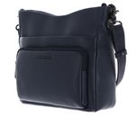 MANDARINA DUCK Mellow Leather Crossover Bag Dress Blue MANDARINA DUCK Mellow Leather Crossover Bag Dress Blue