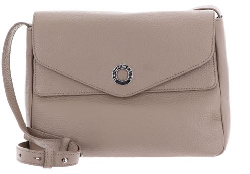 MANDARINA DUCK Mellow Leather Dressy Bag Warm Taupe