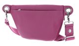 MANDARINA DUCK Mellow Leather Bum Bag Red Violet MANDARINA DUCK Mellow Leather Bum Bag Red Violet