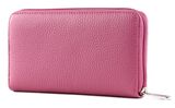 MANDARINA DUCK Mellow Leather Zip Around Wallet L Red Violet MANDARINA DUCK Mellow Leather Zip Around Wallet L Red Violet