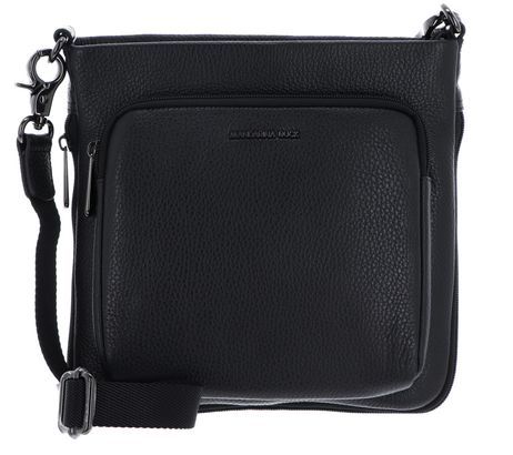 MANDARINA DUCK Mellow Leather Crossover Bag Nero