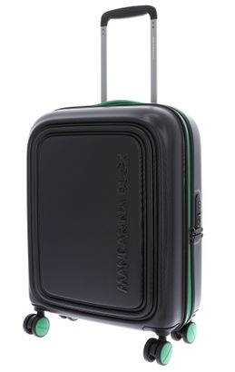 MANDARINA DUCK Logoduck + Cabin Trolley Green Light