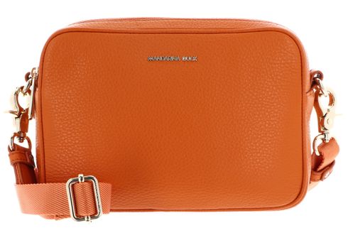 MANDARINA DUCK Mellow Leather Crossbody Camera Bag Marmalade