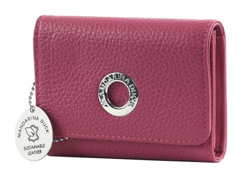 MANDARINA DUCK Mellow Leather Wallet XS Red Violet