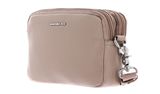 MANDARINA DUCK Mellow Leather Crossbody Camera Bag Warm Taupe MANDARINA DUCK Mellow Leather Crossbody Camera Bag Warm Taupe