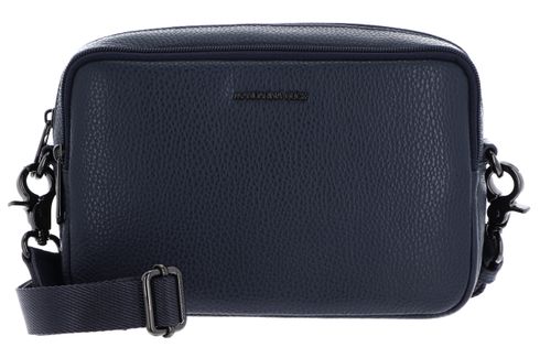 MANDARINA DUCK Mellow Leather Crossbody Camera Bag Dress Blue