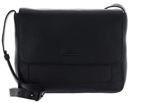 MANDARINA DUCK Mellow Leather Hunting Bag Nero