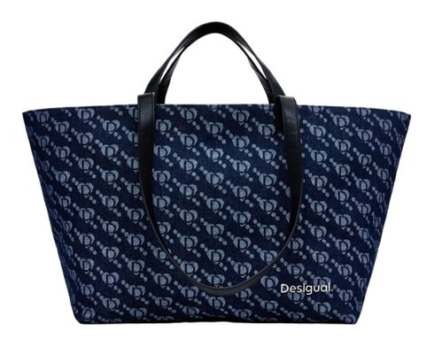 Desigual Arco Cahuil Shopping Bag M Denim Dark Blue