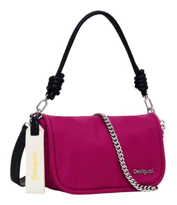 Desigual Priori Gales Maxi Crossbody Bag Fuchsia