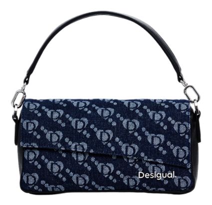 Desigual Arco Phuket Shoulder Bag Denim Dark Blue