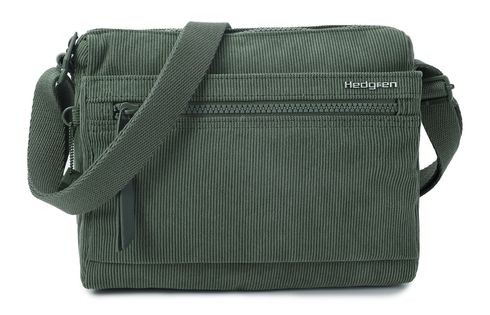 Hedgren Inner City Eye Shoulder Bag RFID S Corduroy Duck Green