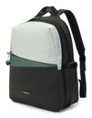 Hedgren Nova Cosmos Large Backpack 2 Compartments 13" Green Mix