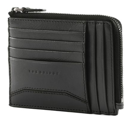 THE BRIDGE Filippo Credit Card Case Grigio abb. Rutenio Scuro