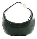 THE BRIDGE Flavia Hobo Bag M Verde Inglese Oro THE BRIDGE Flavia Hobo Bag M Verde Inglese Oro