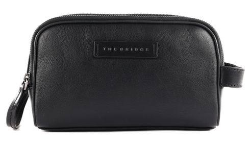 THE BRIDGE Filippo Travel Envelope Nero Abb. Rutenio Scuro