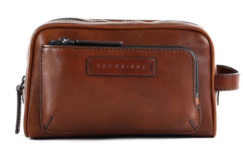 THE BRIDGE Filippo Travel Envelope L Marrone TB / Rut. Sc. Opaco