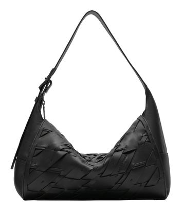 LIEBESKIND BERLIN Lou Weaving Hobo Bag M Black