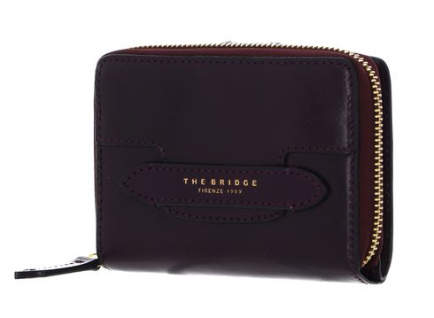 THE BRIDGE Lucrezia Ladie´s Wallet Grape abb. Oro