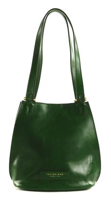 THE BRIDGE Bucket Bag Verde Inglese Oro