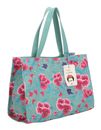 Fritzi aus Preußen Easy 01 Canvas Shopper Flower Green Fritzi aus Preußen Easy 01 Canvas Shopper Flower Green