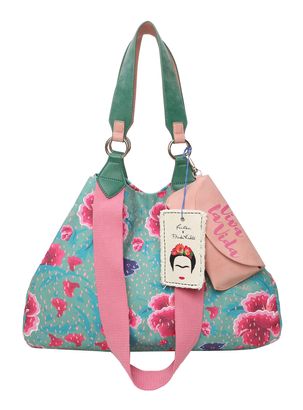 Fritzi aus Preußen Izzy Limited Canvas Shopper Flower Green