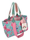 Fritzi aus Preußen Izzy Limited Canvas Shopper Flower Green