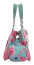 Fritzi aus Preußen Izzy Limited Canvas Shopper Flower Green