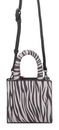 BUFFALO Boxy30 Crossbody Bag Zebra Kiss Grey BUFFALO Boxy30 Crossbody Bag Zebra Kiss Grey