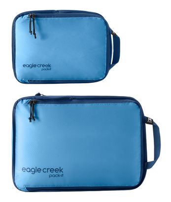 eagle creek Pack-It Isolate Compression Cube Set S / M Blue Dawn