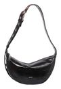 abro Leather Alias Soft By My Side Bag Black / Nickel abro Leather Alias Soft By My Side Bag Black / Nickel