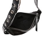 abro Leather Alias Soft By My Side Bag Black / Nickel abro Leather Alias Soft By My Side Bag Black / Nickel